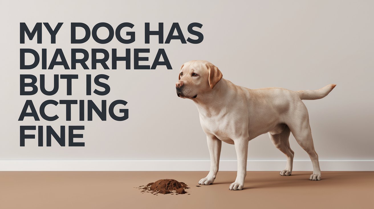 My Dog Has Diarrhea But Is Acting Fine