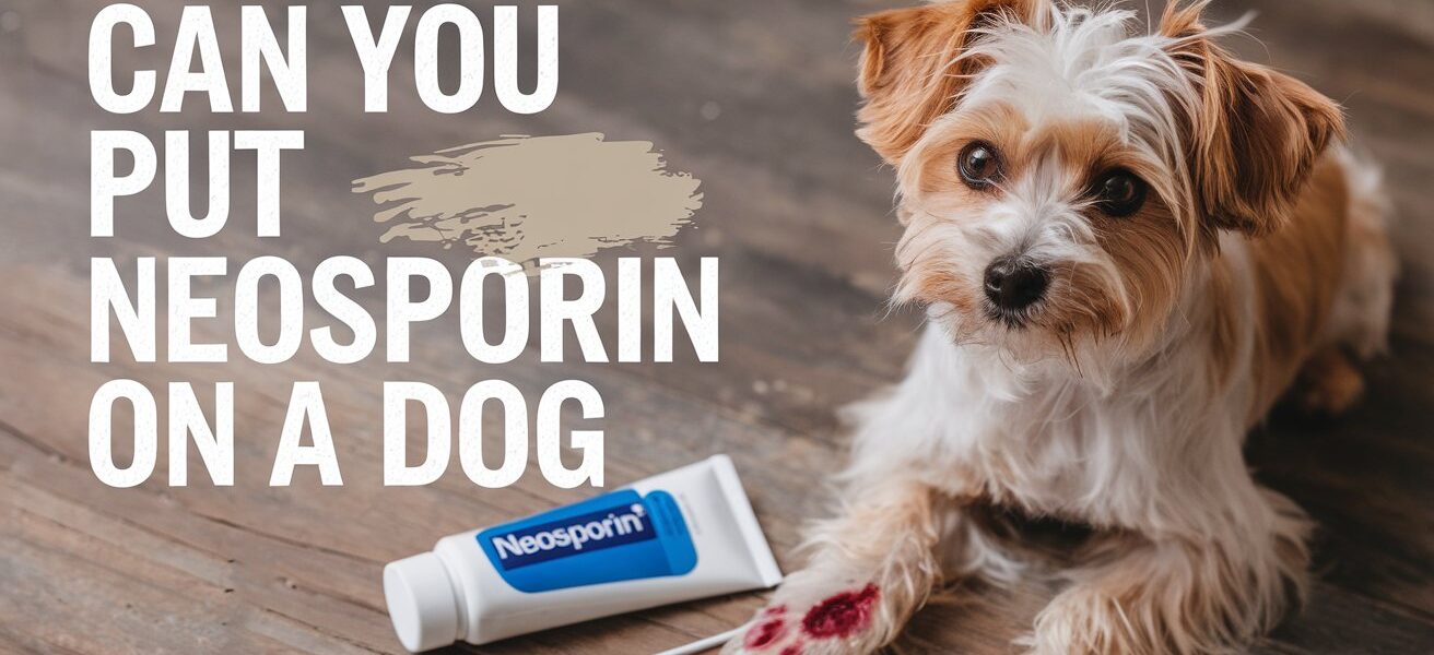 Can You Put Neosporin on a Dog