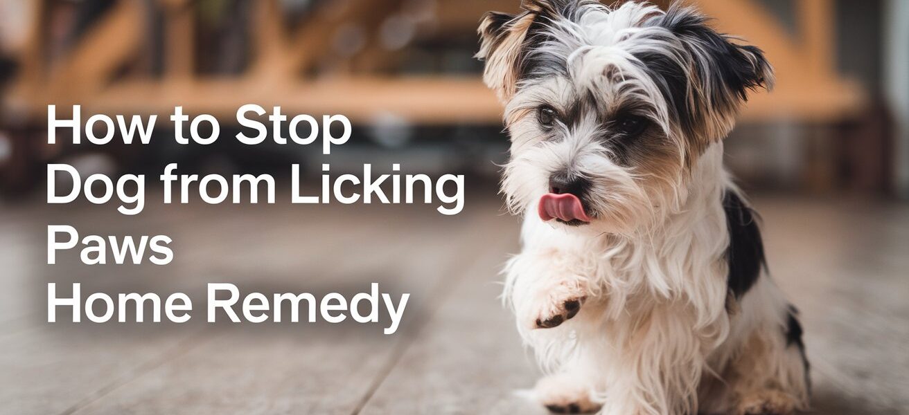 How To Stop Dog From Licking Paws Home Remedy 